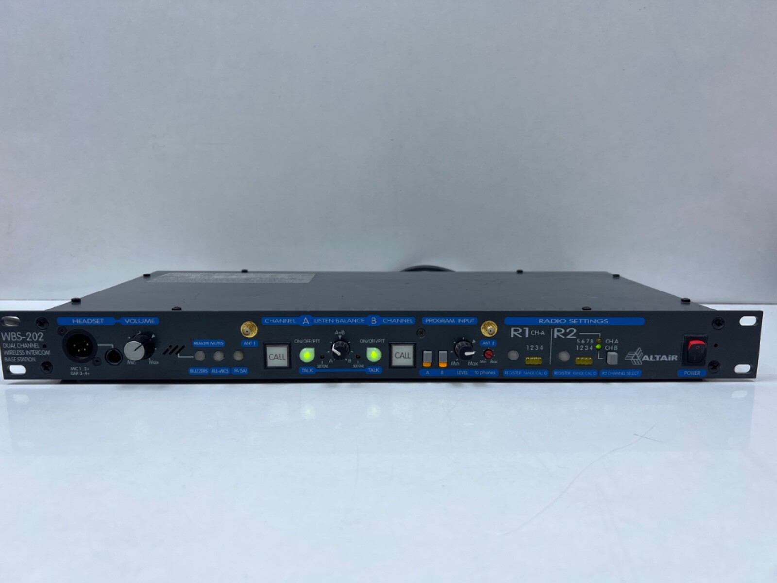 Altair WBS-202 Dual channel wireless intercom base station