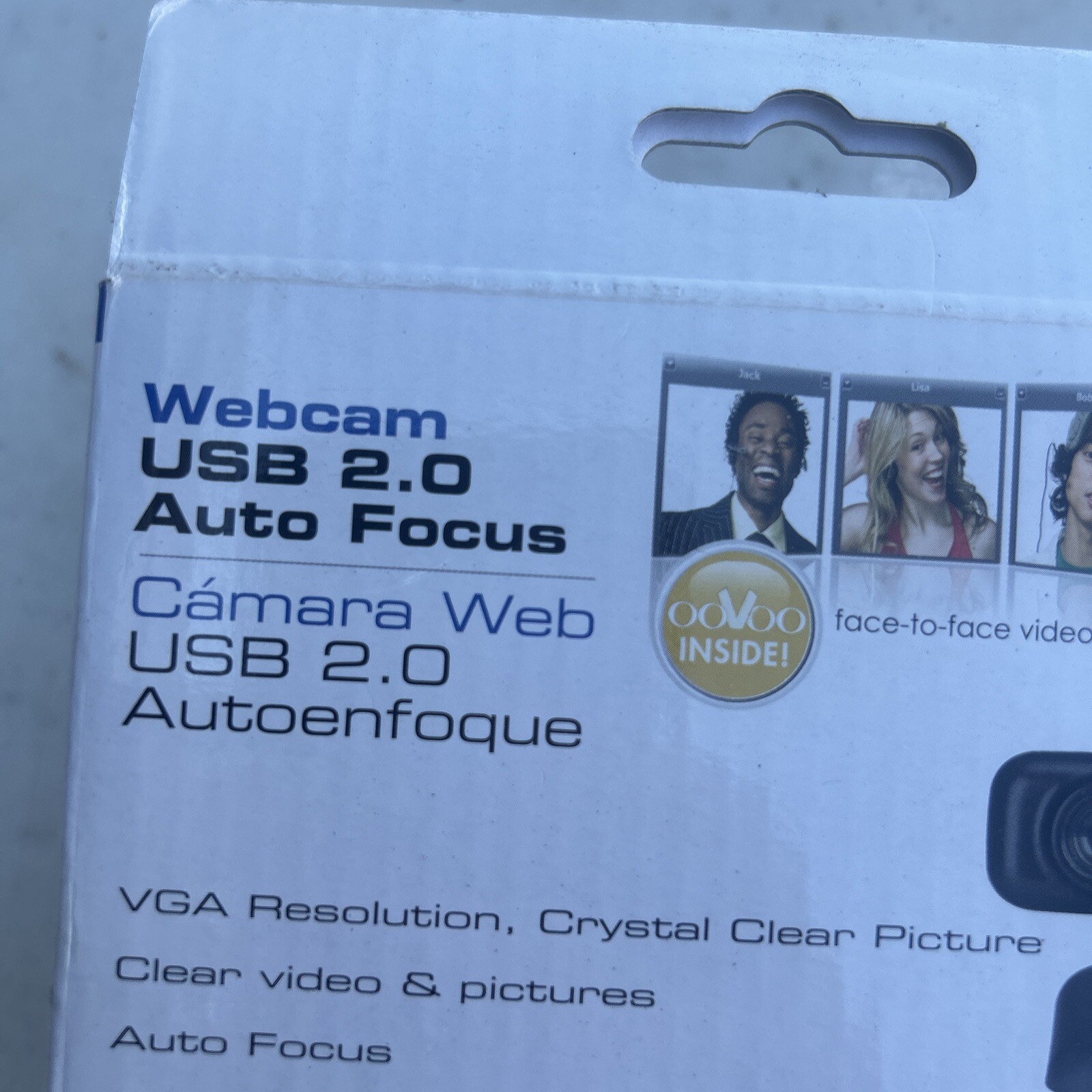Micro Innovations Webcam U.S.B 2.0 Auto Focus Built In Microphone