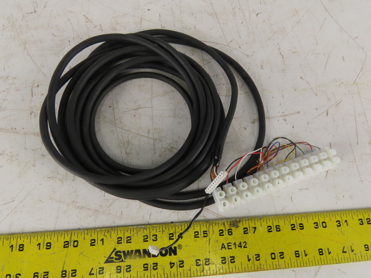 12 Conductor With Ground Terminated Intelligent Actuator Cable