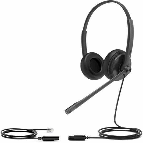 Yealink Headsets Wideband Headset for Yealink IP Phones YEA-YHS34-DUAL UPC 84...
