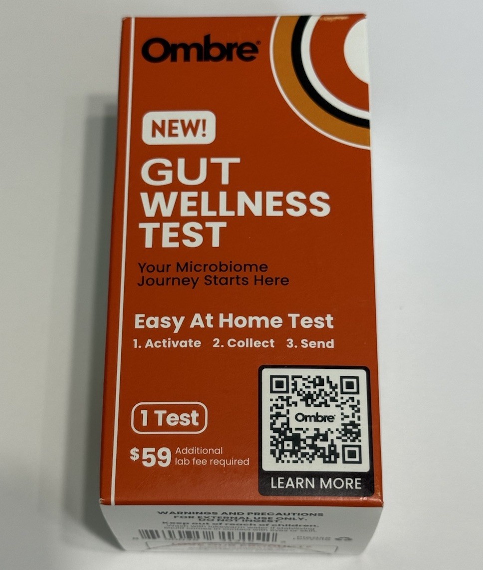 Ombre Gut Wellness Microbiome Home Test -1 Count NIB Sealed