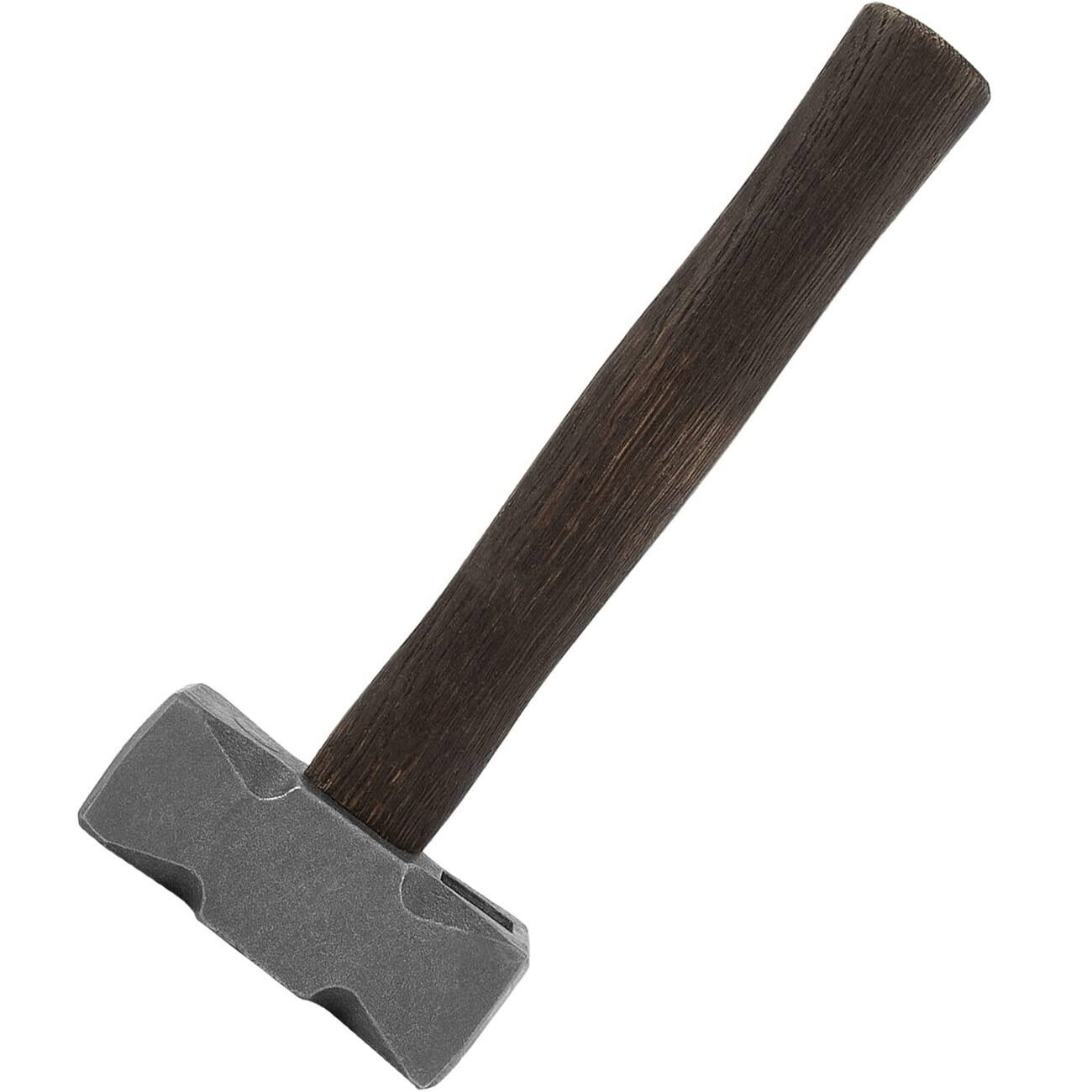 2.2 LB Forging Square Hammer for Farrier Bladesmithing Blacksmith Anvil Knife