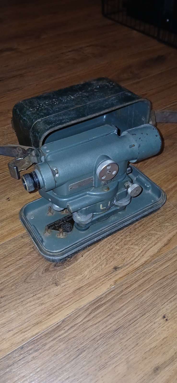Hilger and Watts Vintage Theodolite in Carry Case (SH #2C)