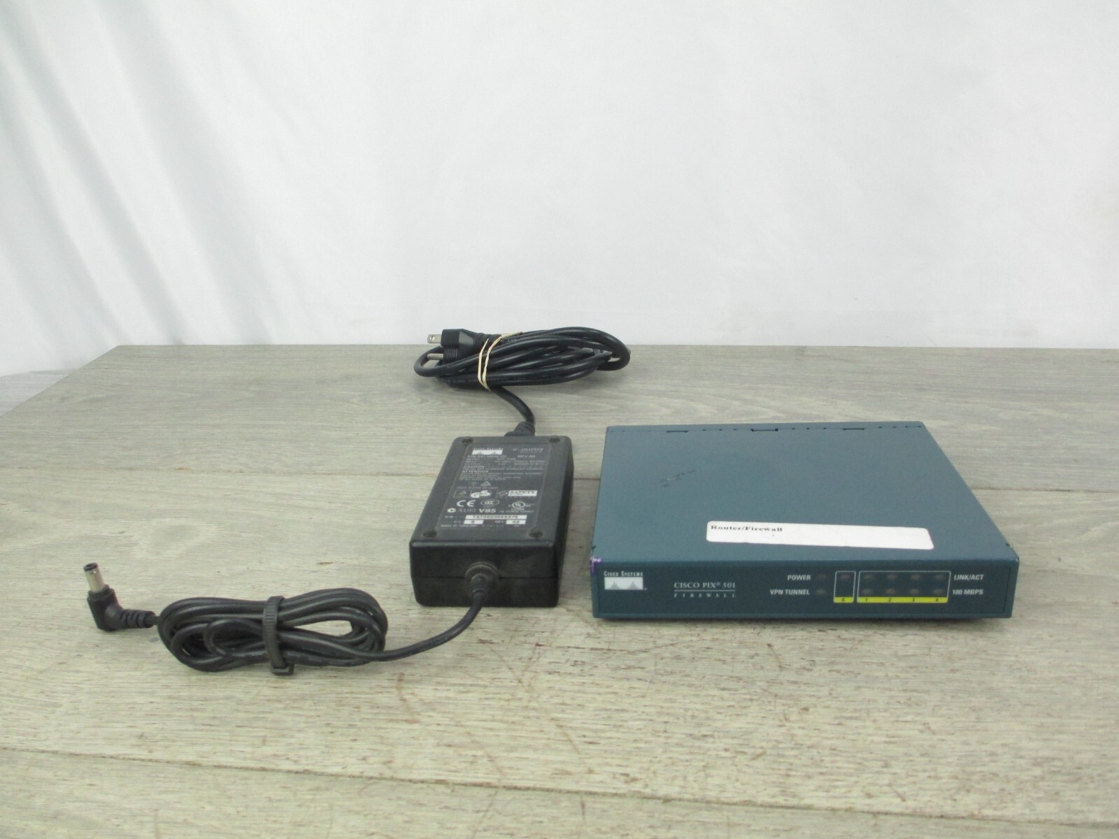 Cisco Pix 501 Firewall With Power Supply Tested ready
