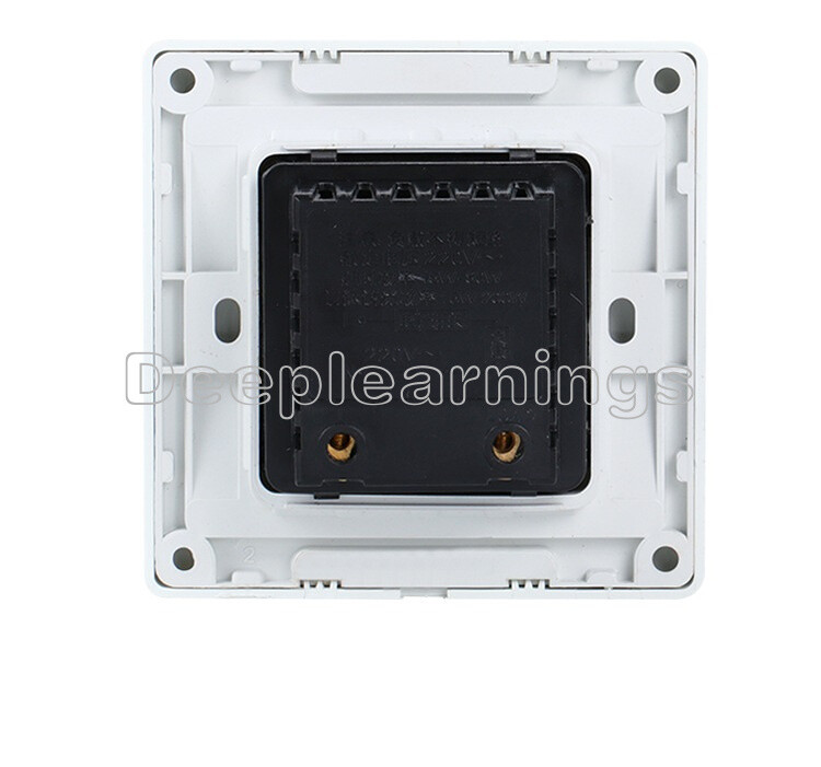 220V 10A Adjustment Ceiling Fan Speed Control Switch Wall Button Dimmer Switch E