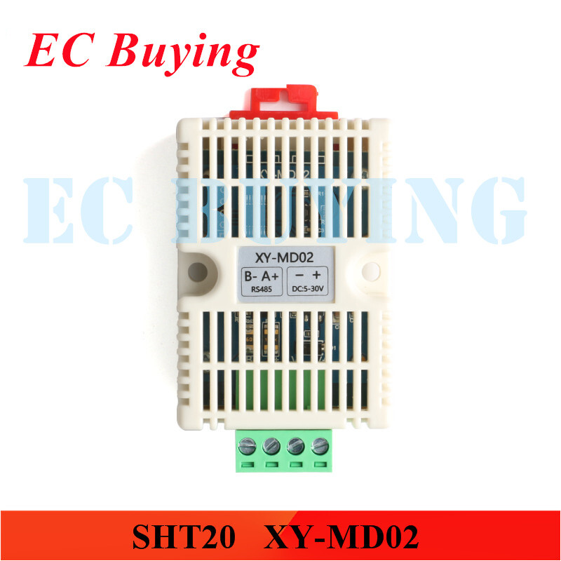 SHT20 XY-MD02 Temperature Humidity Sensor Transmitter RS485 Monitor DC 5-30V