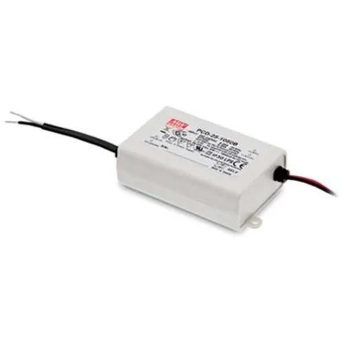 1PC MEAN WELL USA PCD-25-1050A Power Supply,AC-DC,24V,1.05A,90-135V In,Encl