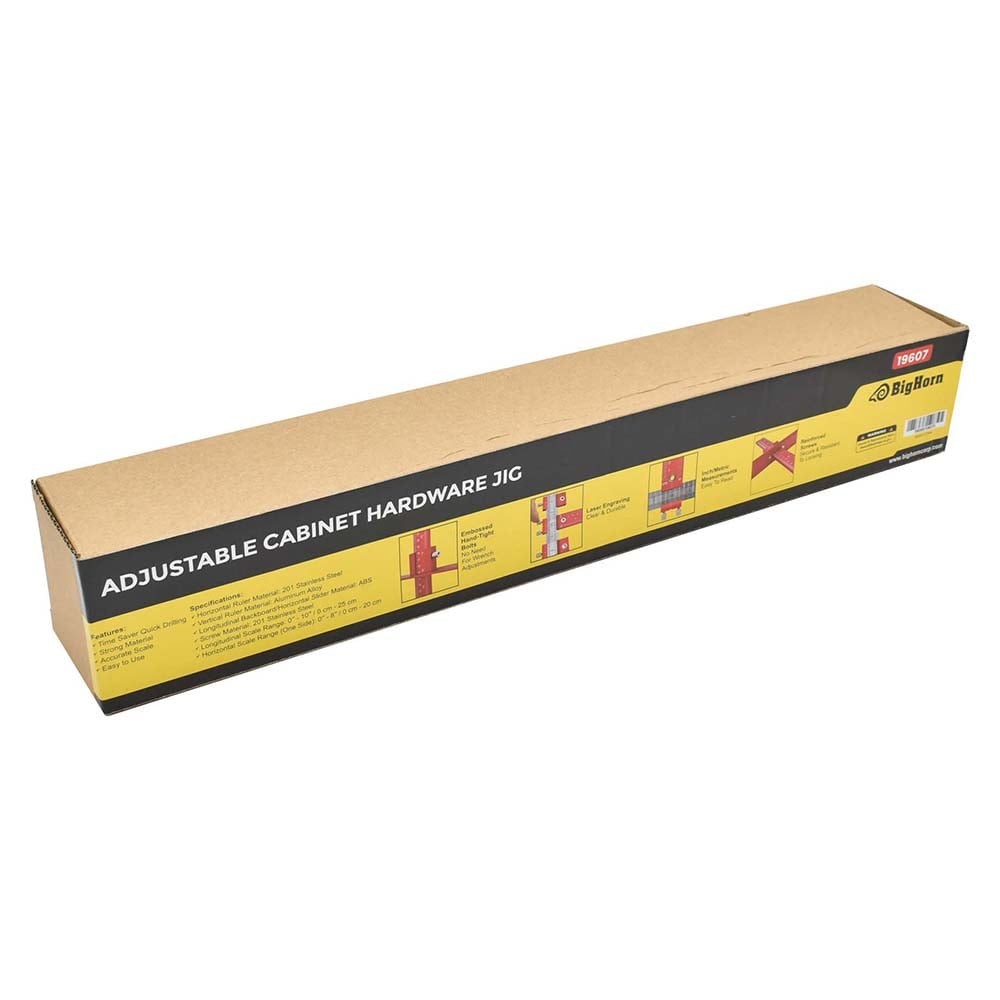 Big Horn 19607 Adjustable Cabinet Hardware Jig
