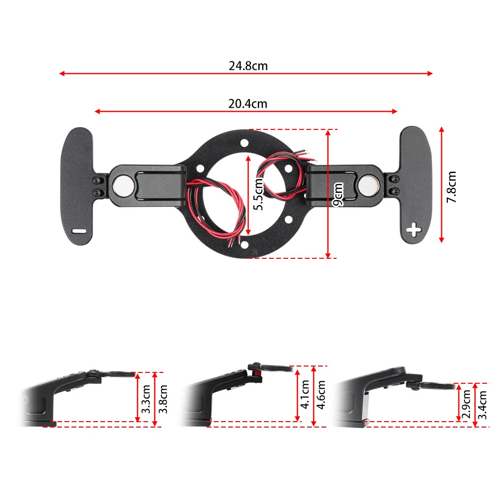 Racing Sim Steering Wheel Shift Paddle w/Mount for Logitech G23 G29 G27 G25 G920