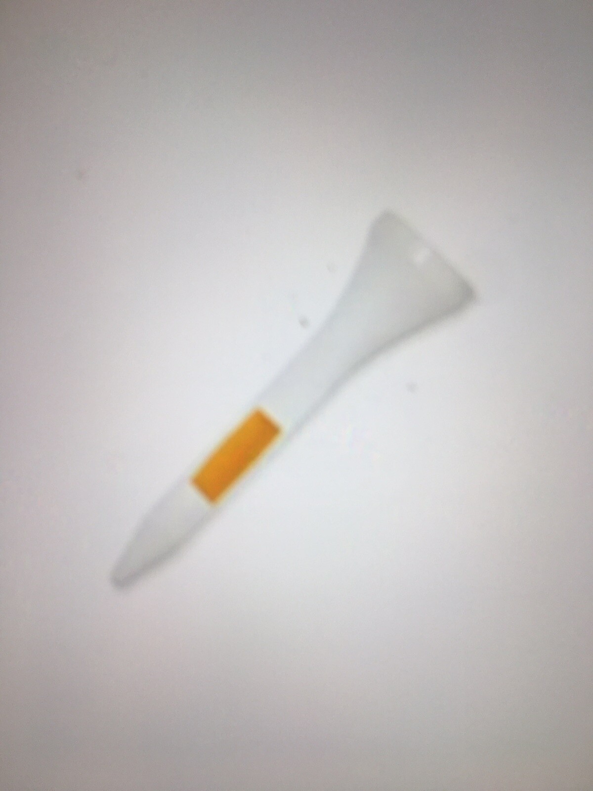 Pride 1 1/2” White Tees with Orange ( 90 Per Bag )