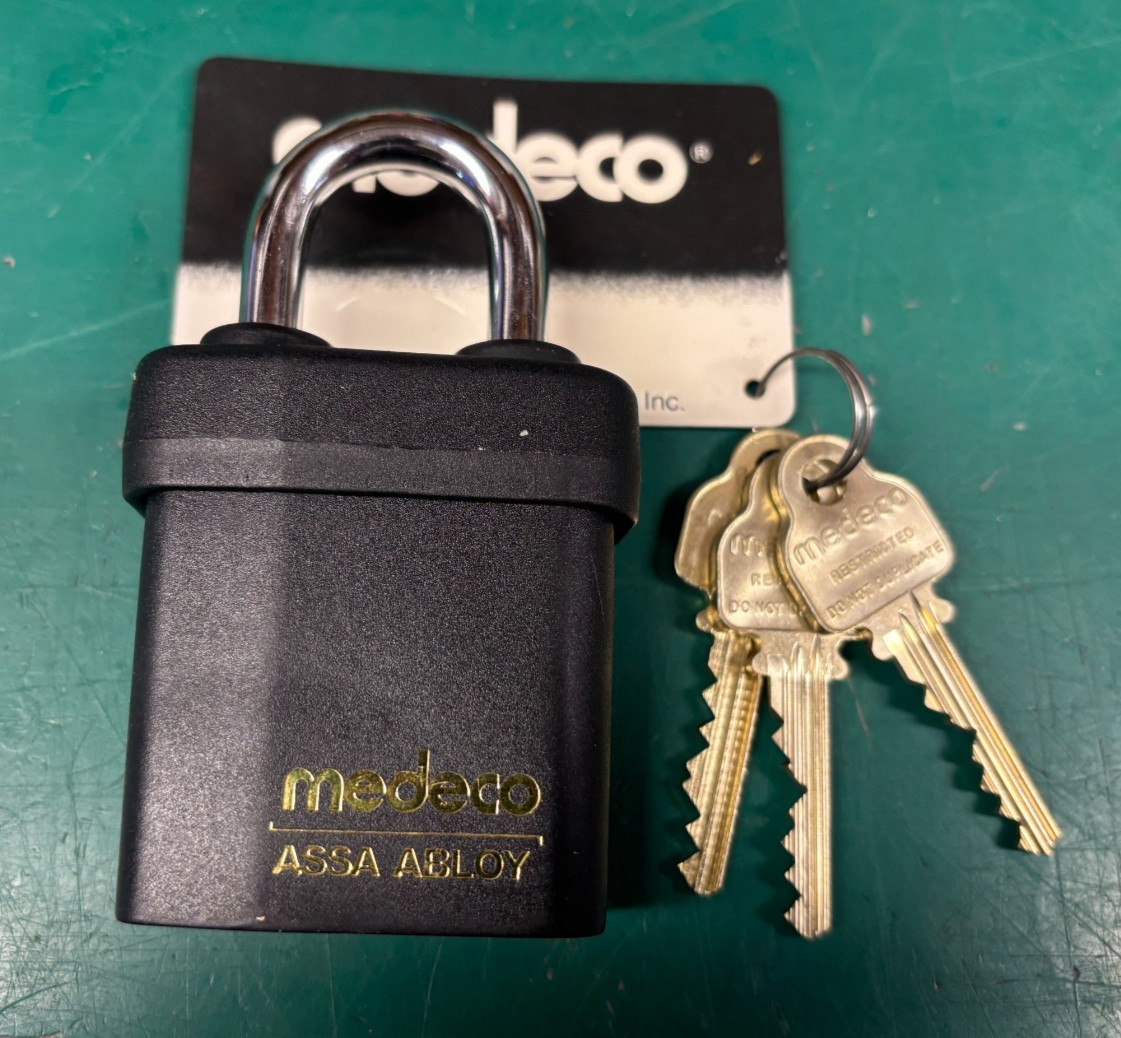 Medeco High Security LFIC System Series Padlock - Locksport