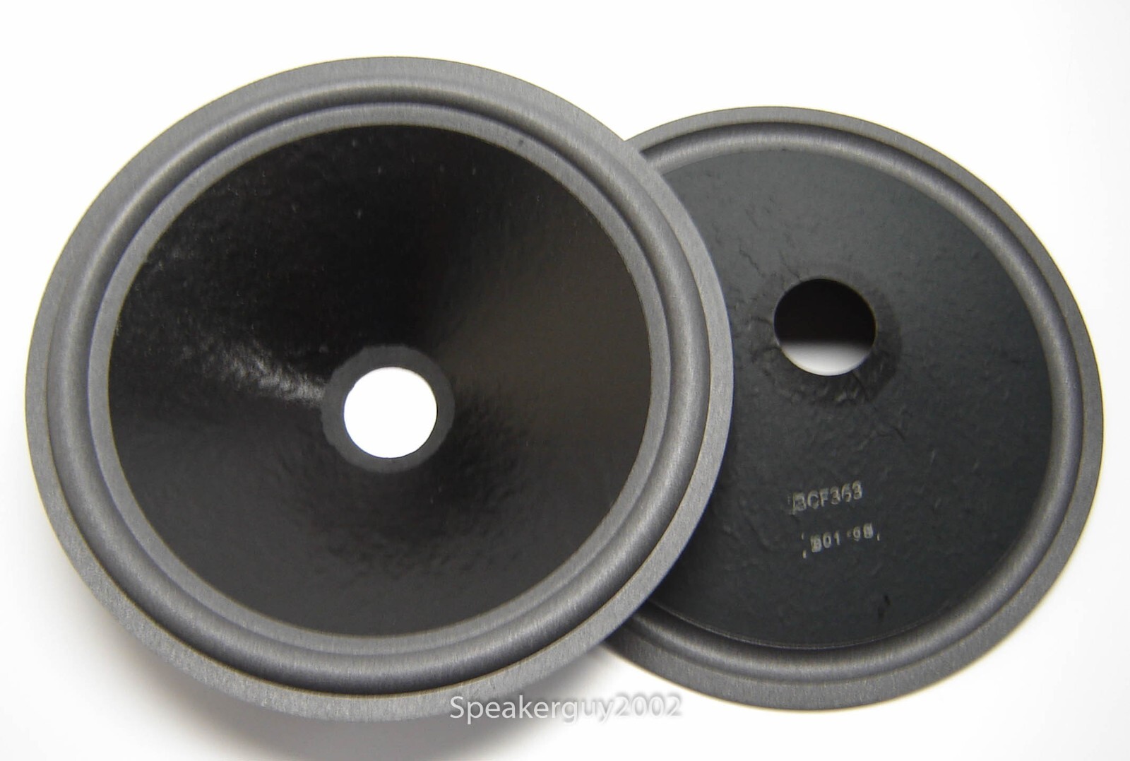 Pr. 12" Paper Speaker Cones -- Recone Parts -- 3CF363