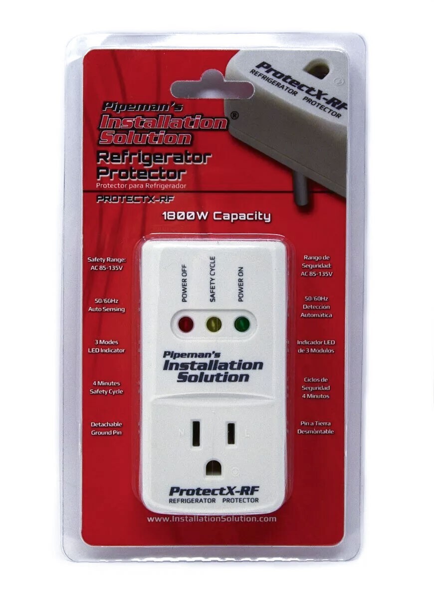 1875 Watts Refrigerator Voltage Protector Brownout Surge Appliance (New Model)