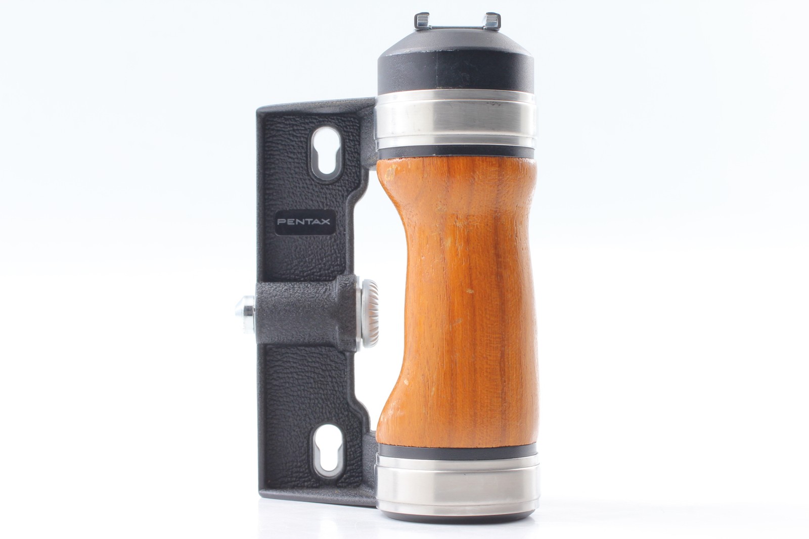 [ MINT ] ASAHI PENTAX Wood Hand Grip For 6x7 67 67II From JAPAN