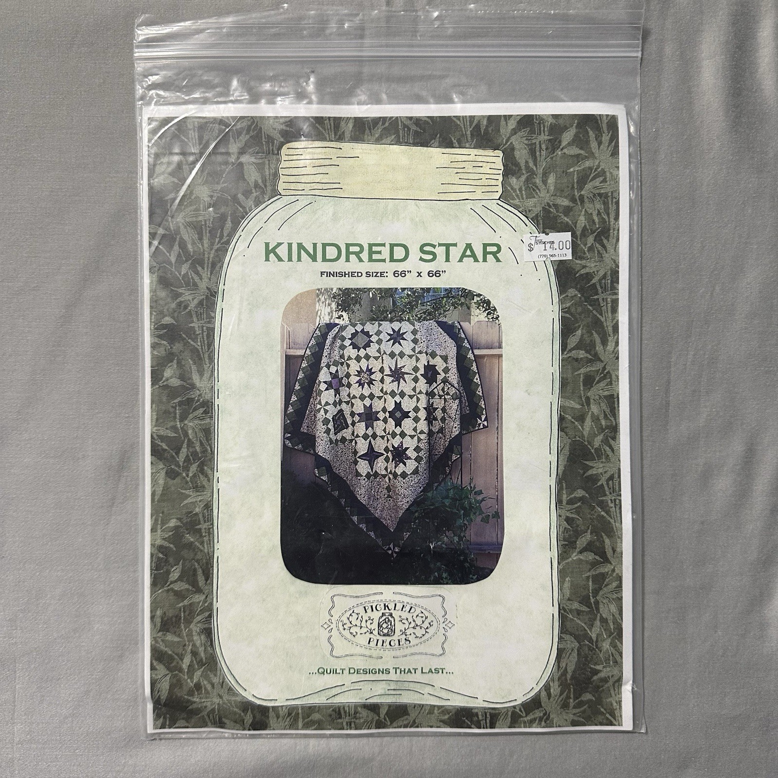 ⁠Lot 3 Vtg Quilt Patterns Whistlepig Creek Bubba Moose Kindred Star Maple Leaf