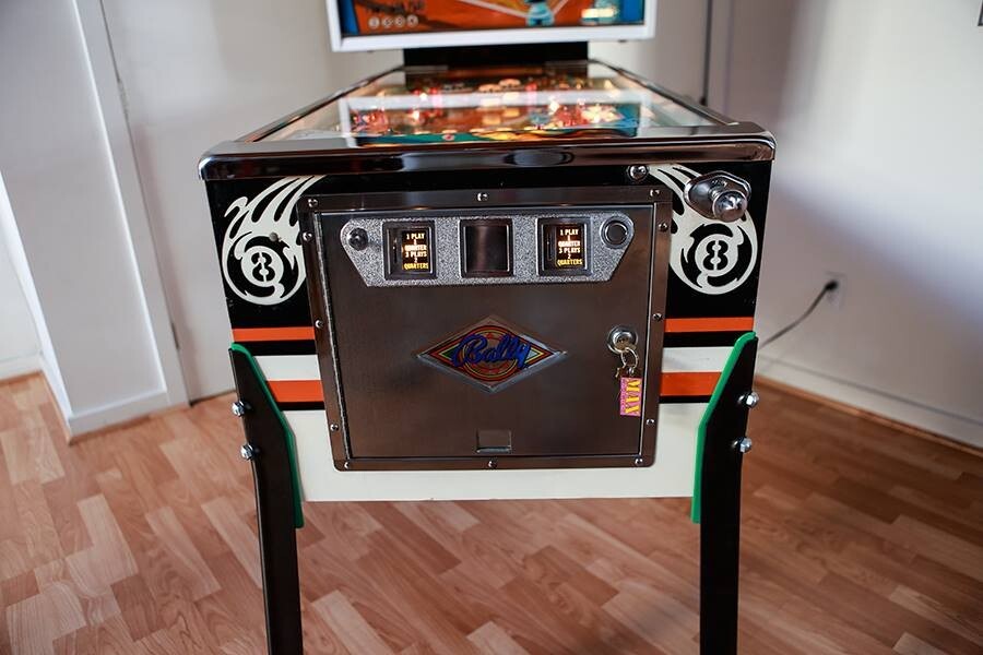 Bally EIGHT BALL Pinball Machine CABINET Decal Set