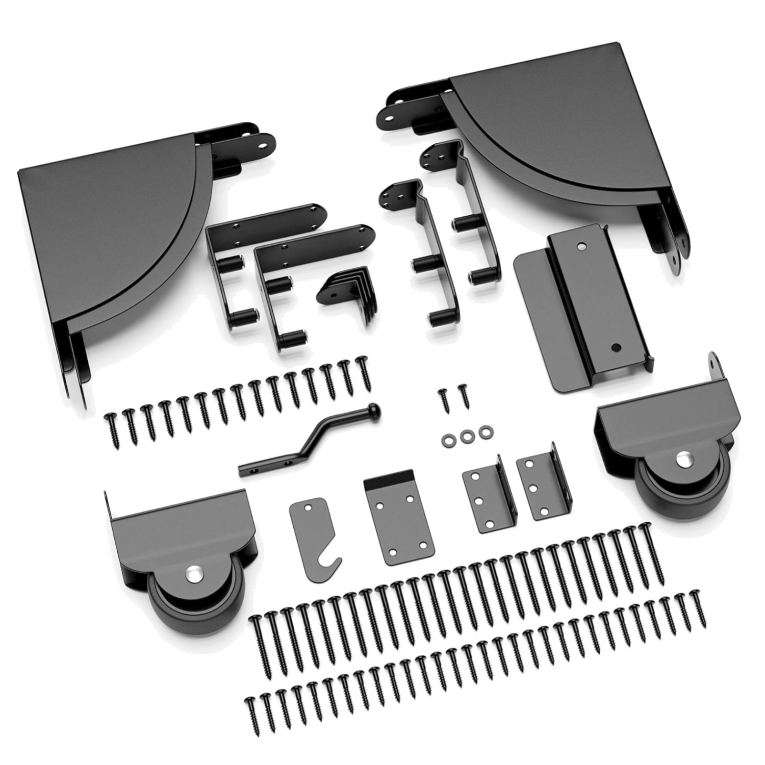 Versatile Sliding Gate Kit with Wheel - Ideal for Gardens, Decks, and Pools
