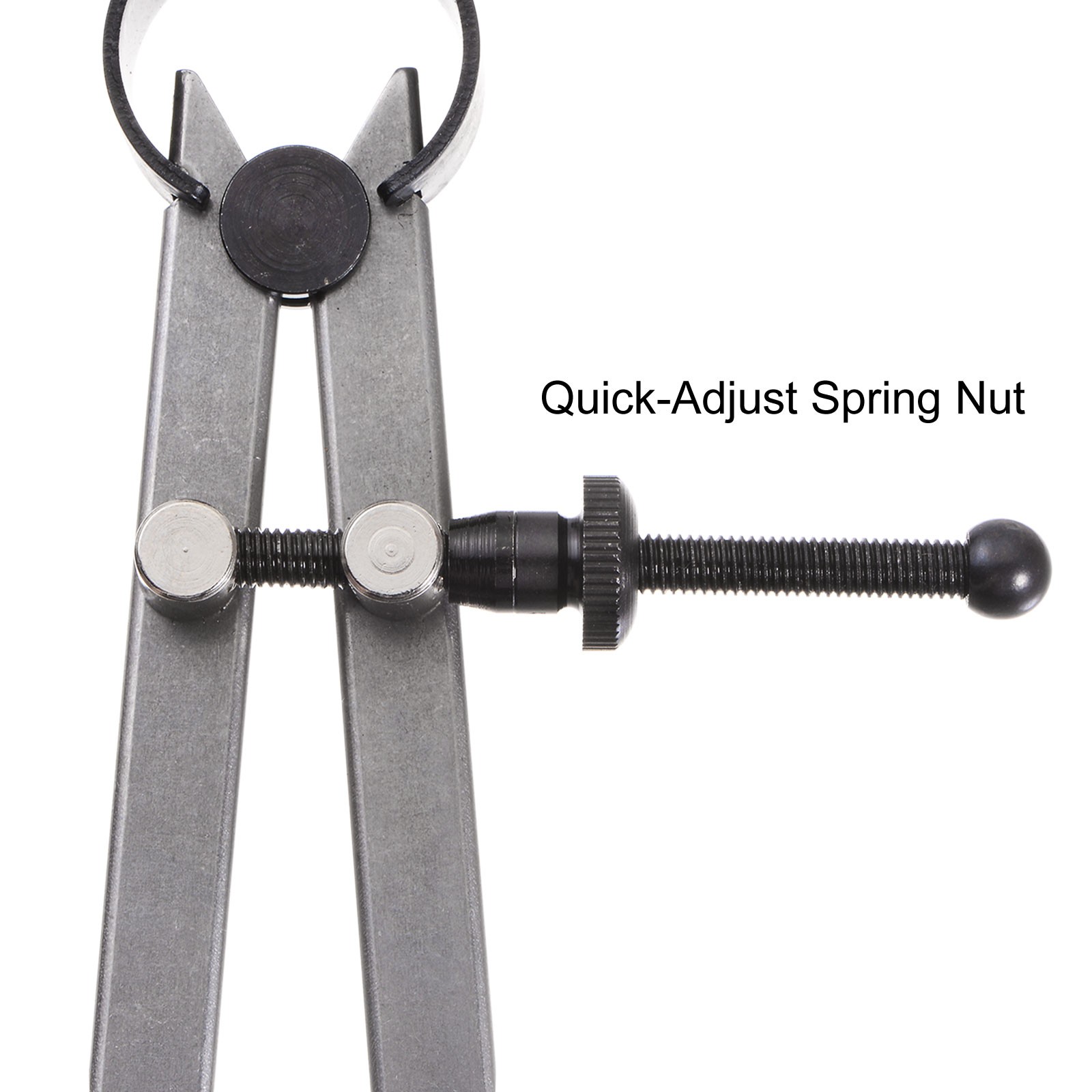 Spring Joint Caliper 6" 150mm Adjustable Spring Outside Caliper with Solid Nut