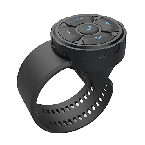 Bluetooth Media Button Steering Wheel Wireless Remote Control for Car Bike