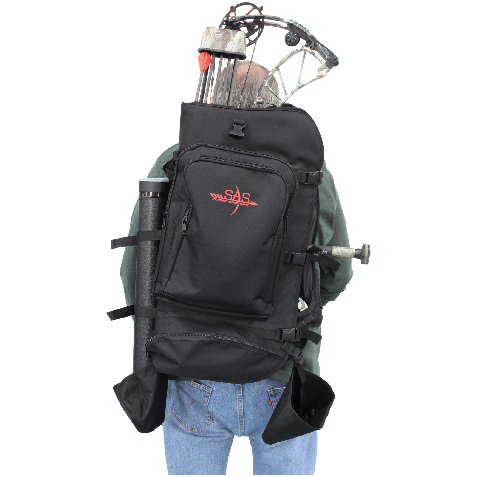 SAS Multi Purpose Compound Bow Backpack Archery Compatible with Rifle