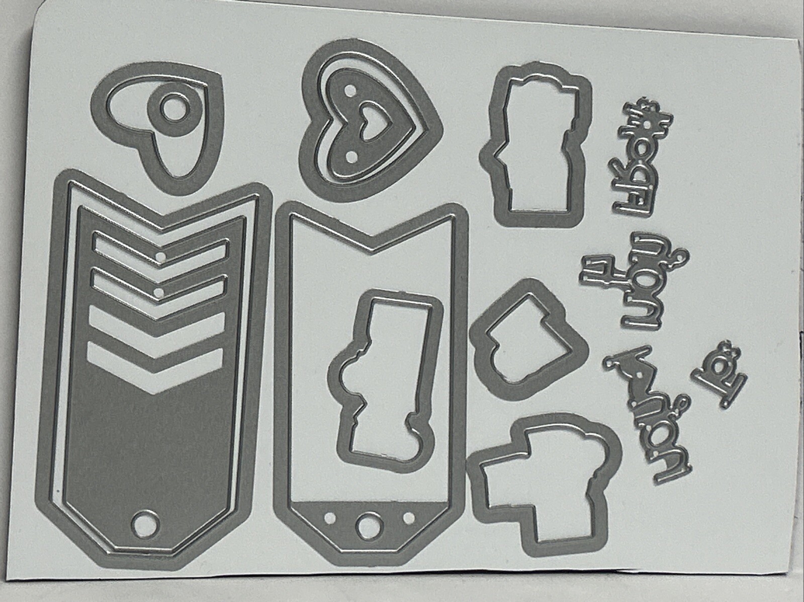 Triplits Chevron Tags Die Set 660137 Stephanie Barnard
