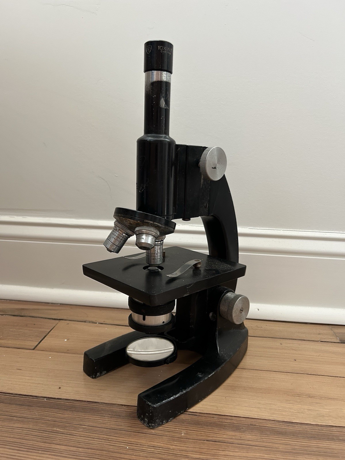 Vintage Bausch & Lomb Microscope Rochester NY USA Monocular