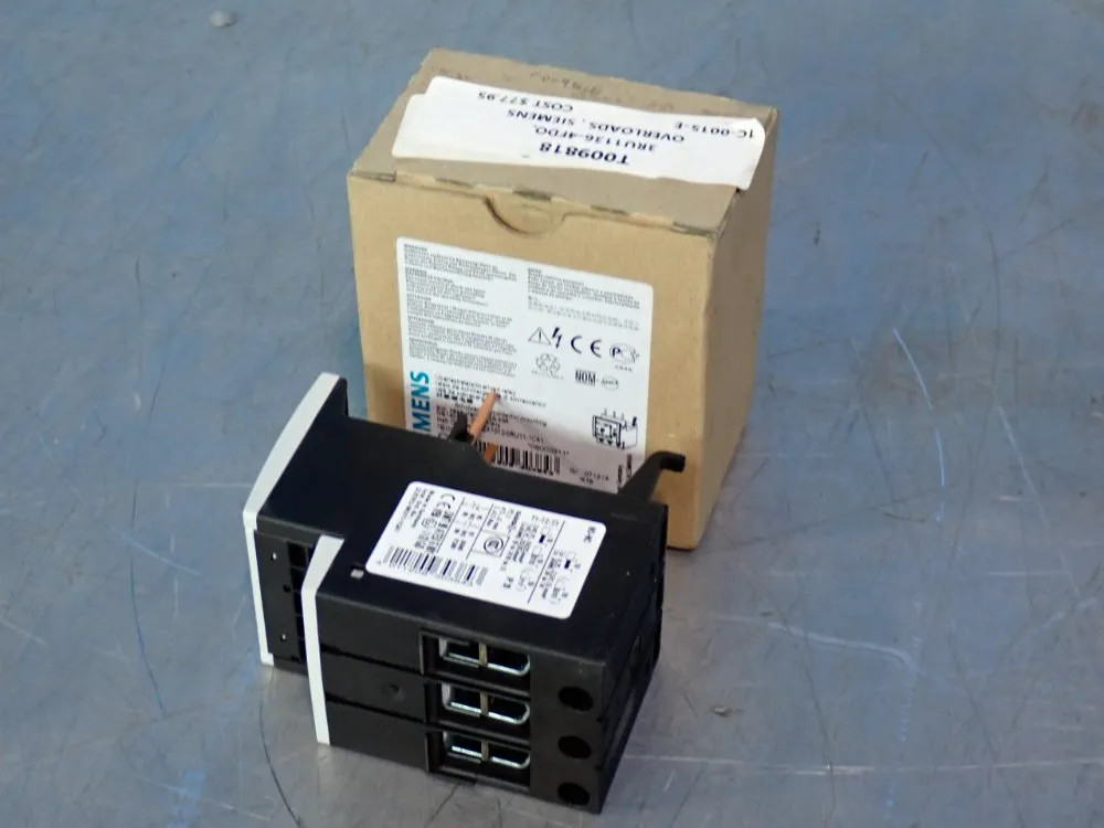 SIEMENS 3RU1136-4FD0 OVERLOAD RELAY  12250270339