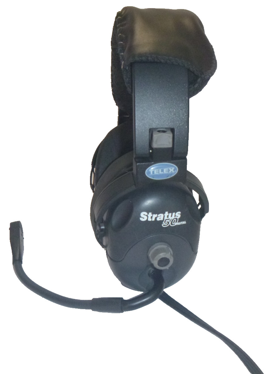 Telex Stratus 50D ANR Aviation Headset - Compare Bose and Lightspeed - Free Ship