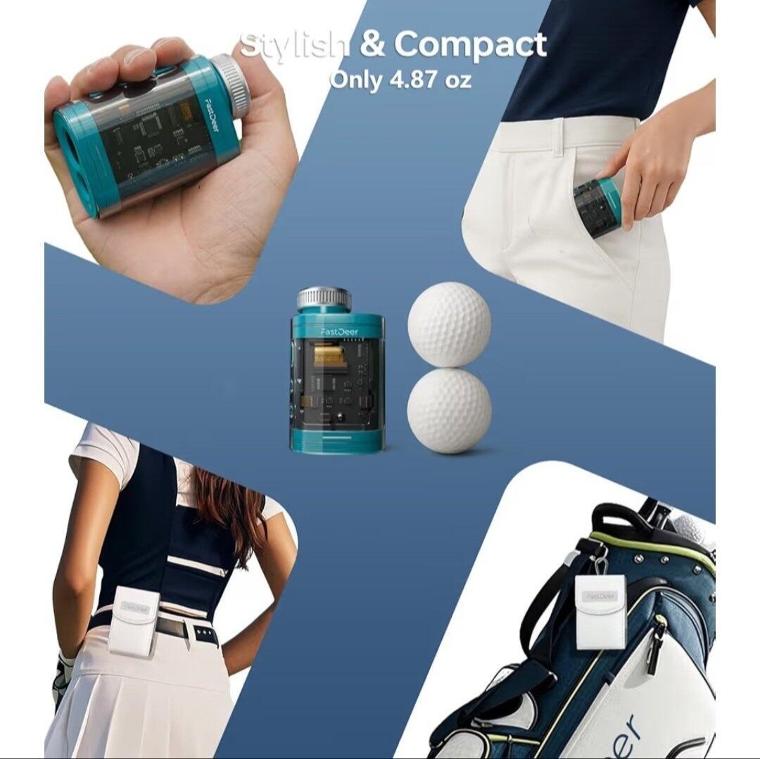 Golf Range Finder C2,0.02s Super Fast High Precision Range Finder Golf,Flag Lock