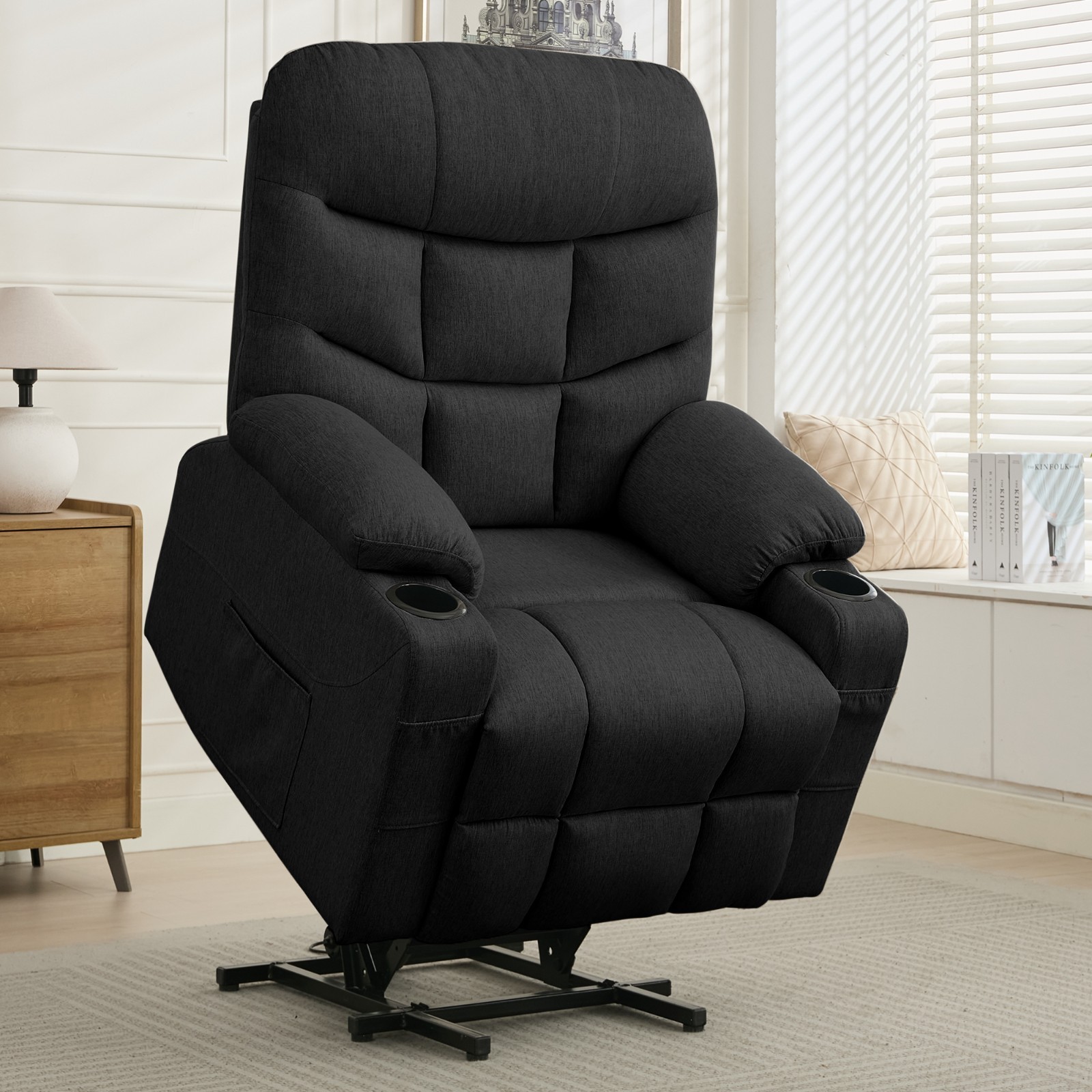Korser Power Lift Recliner Chair for Elderly Electric Recliner with Massage&Heat