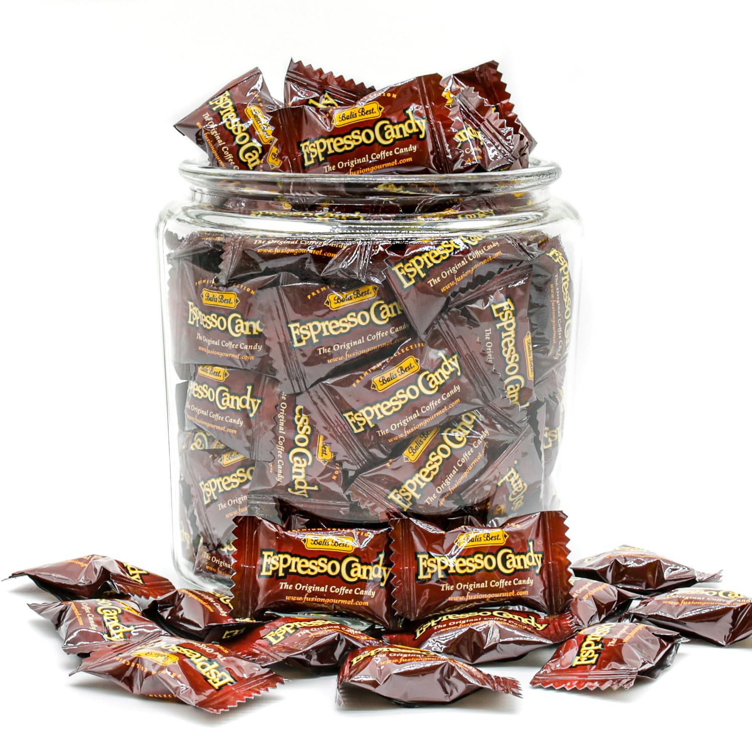 Espresso Candy 2 Lb Individually Wrapped – Bulk, Natural Espresso Coffee Flavor,