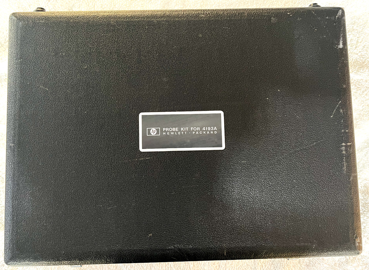 HP - RF Tuning Probe Kit For 4193A, In Carry Case