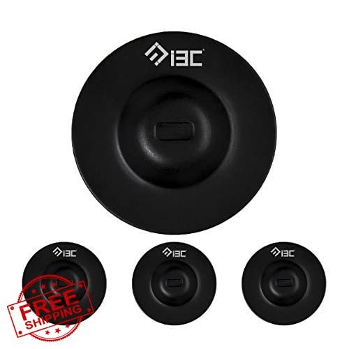 I3C Laptop Anchor Plate Adhesive Lock Plate 4 Pack Black