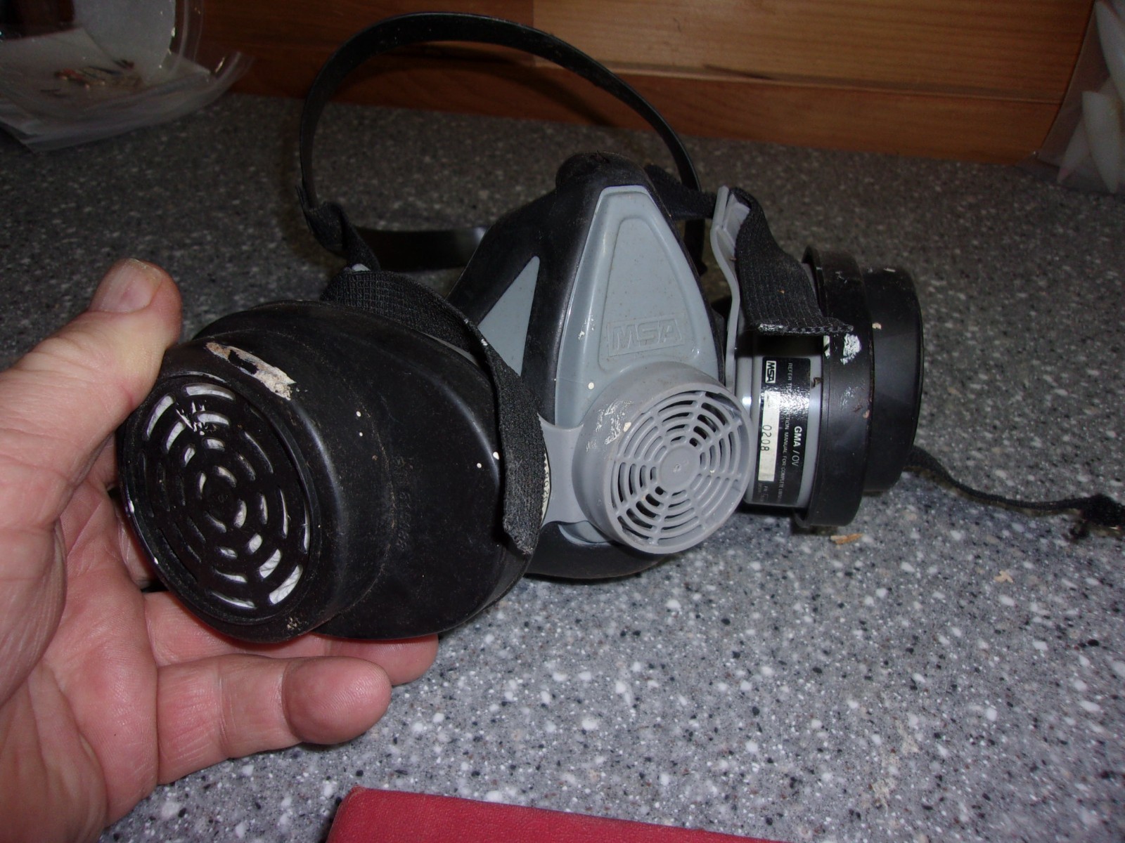 C30 GMA MSA mask with filters