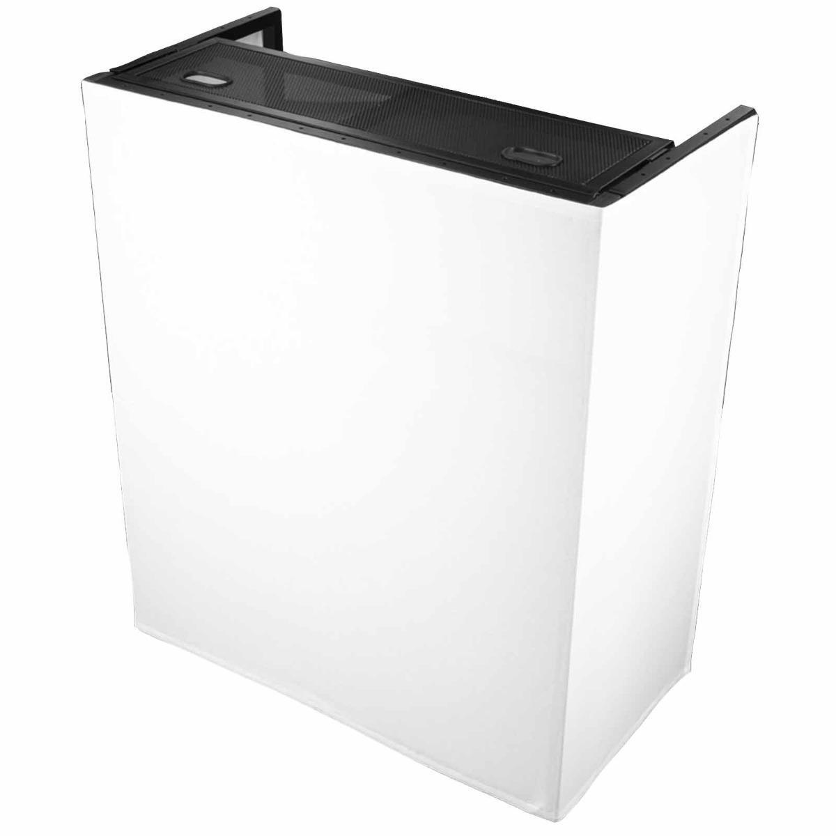 Odyssey DJBOOTHC1 "CONTROL" DJ Booth Facade Frontboard Black Frame White Scri...