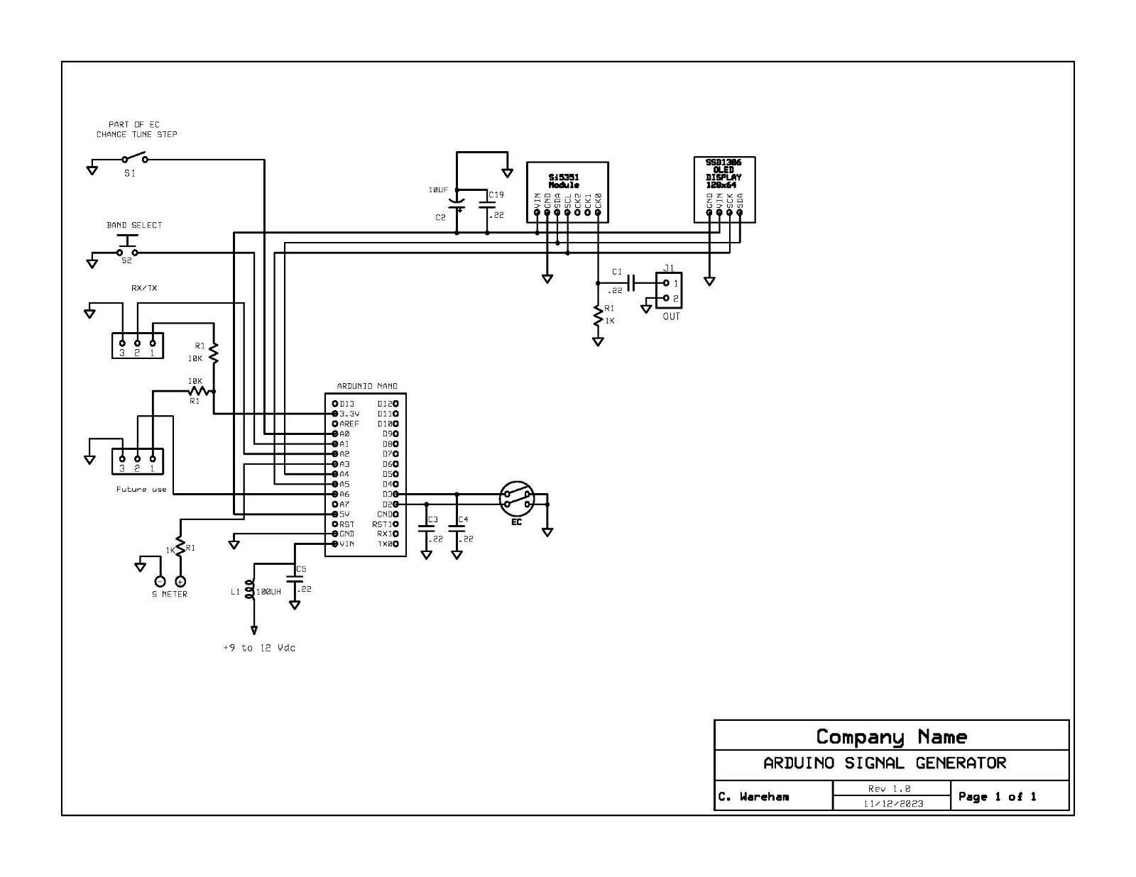 Digital VFO MODEL VFO1