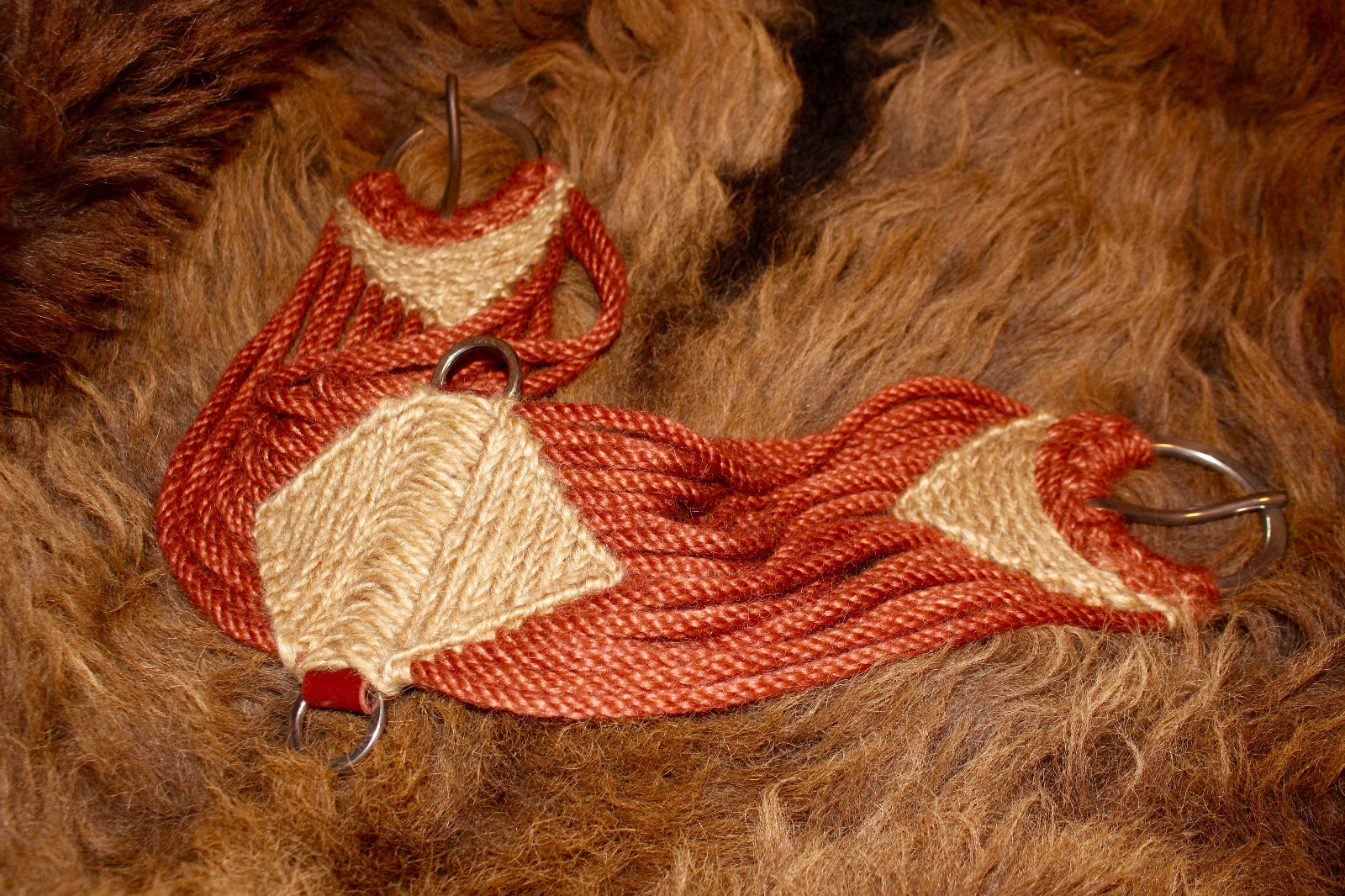 CINCH ~ GIRTH ~ CUSTOM~ Handmade 100% Mohair