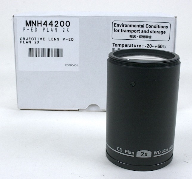 Nikon Stereo Microscope ED Plan 2.0x Main Objective, w.d. 32.5 mm.
