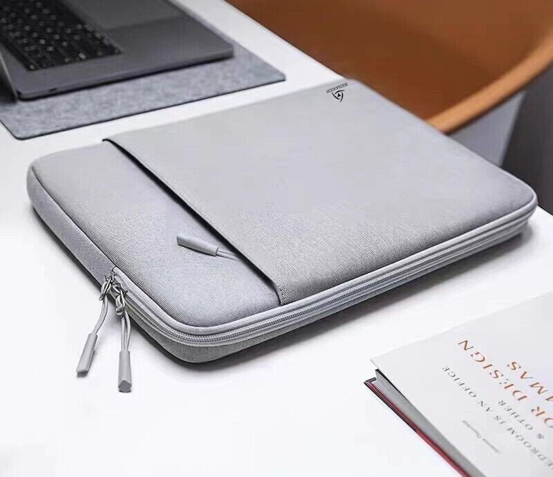 ROCK&EDGE (11"-14") Laptop Sleeve Protective Computer Carrying Case  (grey）