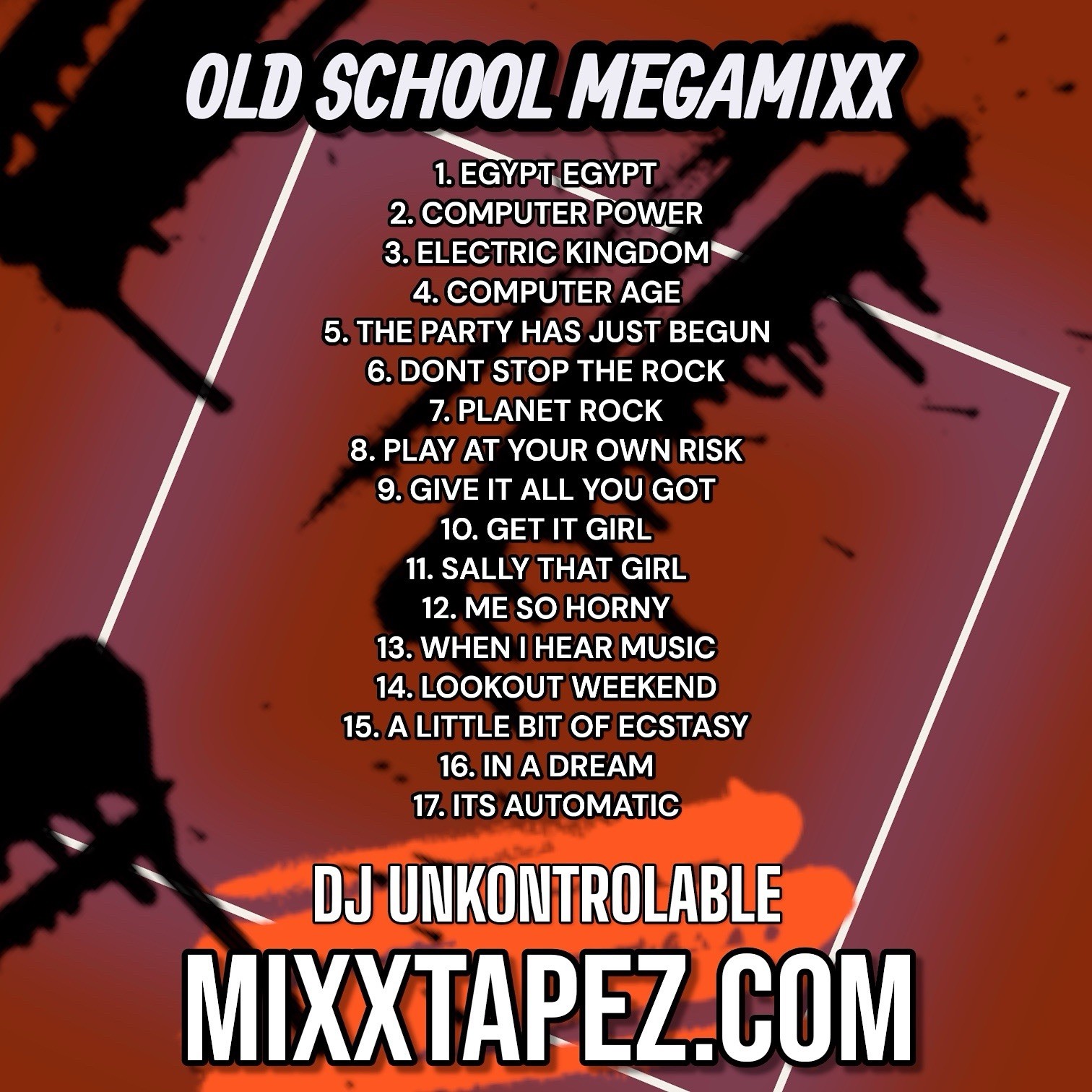 old school mix cd 80s music various artist party dj freestyle and more Funk