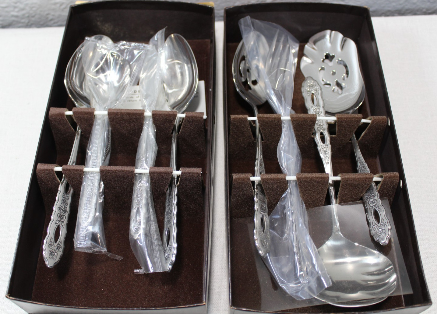 Oneida Deluxe PROPOSAL Burnished Stainless Flatware - 8 Serving Pieces