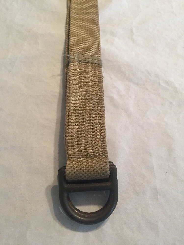 One Heavy Duty Tan Rigger's Belt 48" Long Good Condition