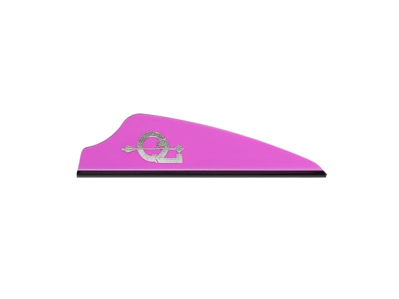 Q2i Fusion X-II 1.5" 36pk Purple Arrow Fletching Vanes Tri-Fusion for Target