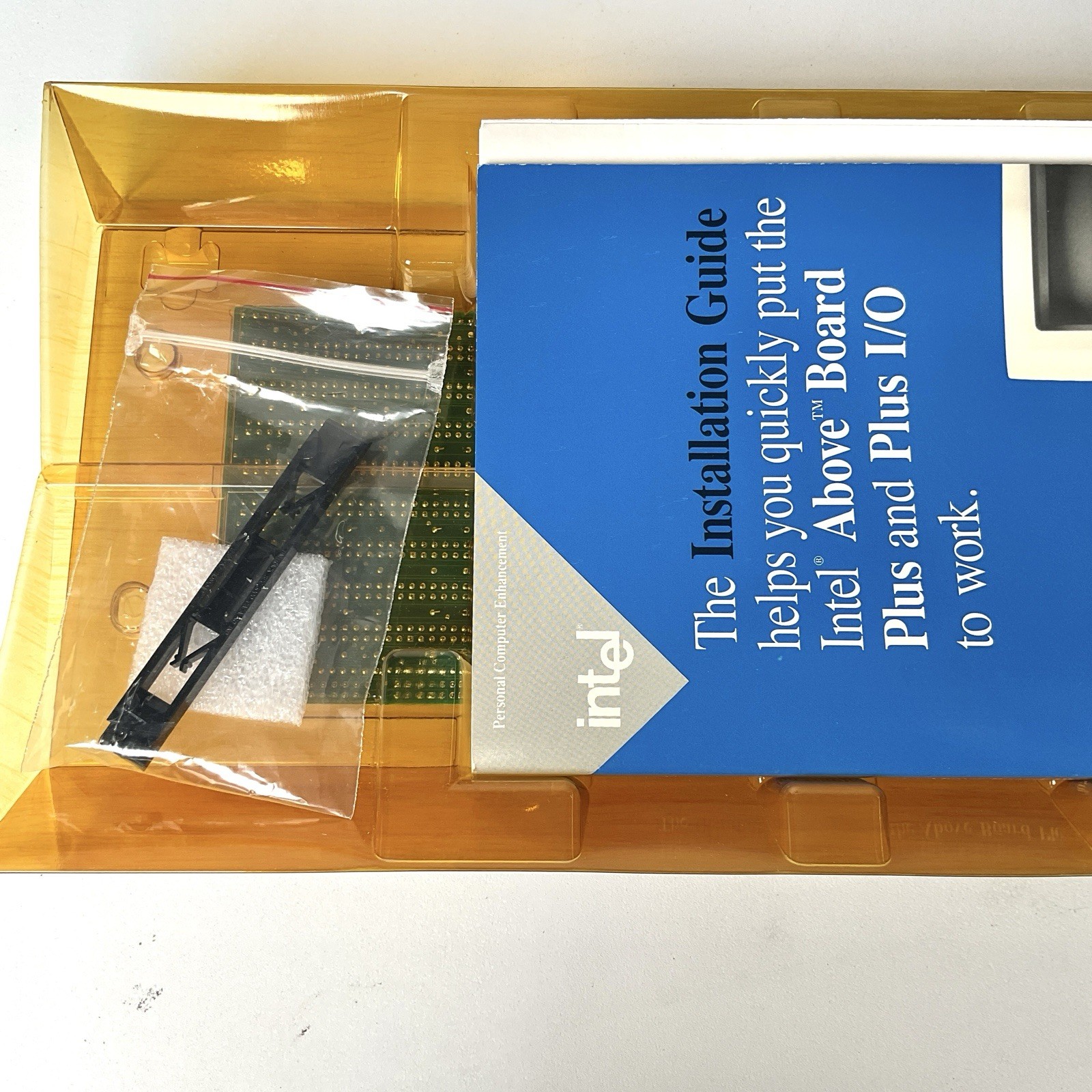 Intel PC Enhancement Above Board Plus Memory Expansion Board Vintage - Open Box