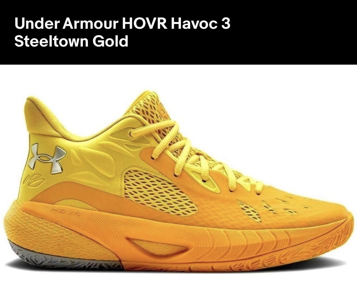 Under Armour HOVR Havoc 3 Basketball Sneakers 3023088-700 Men's Size 14