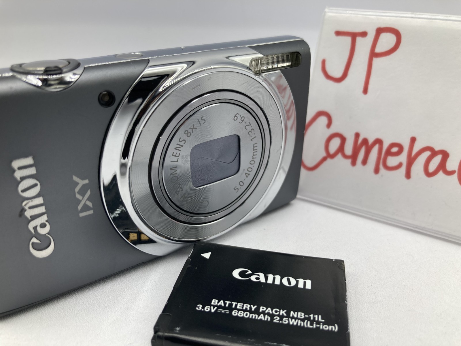 Excellent Canon IXY 130 gray PowerShot ELPH 140 IS IXUS 150 16.0MP 3902