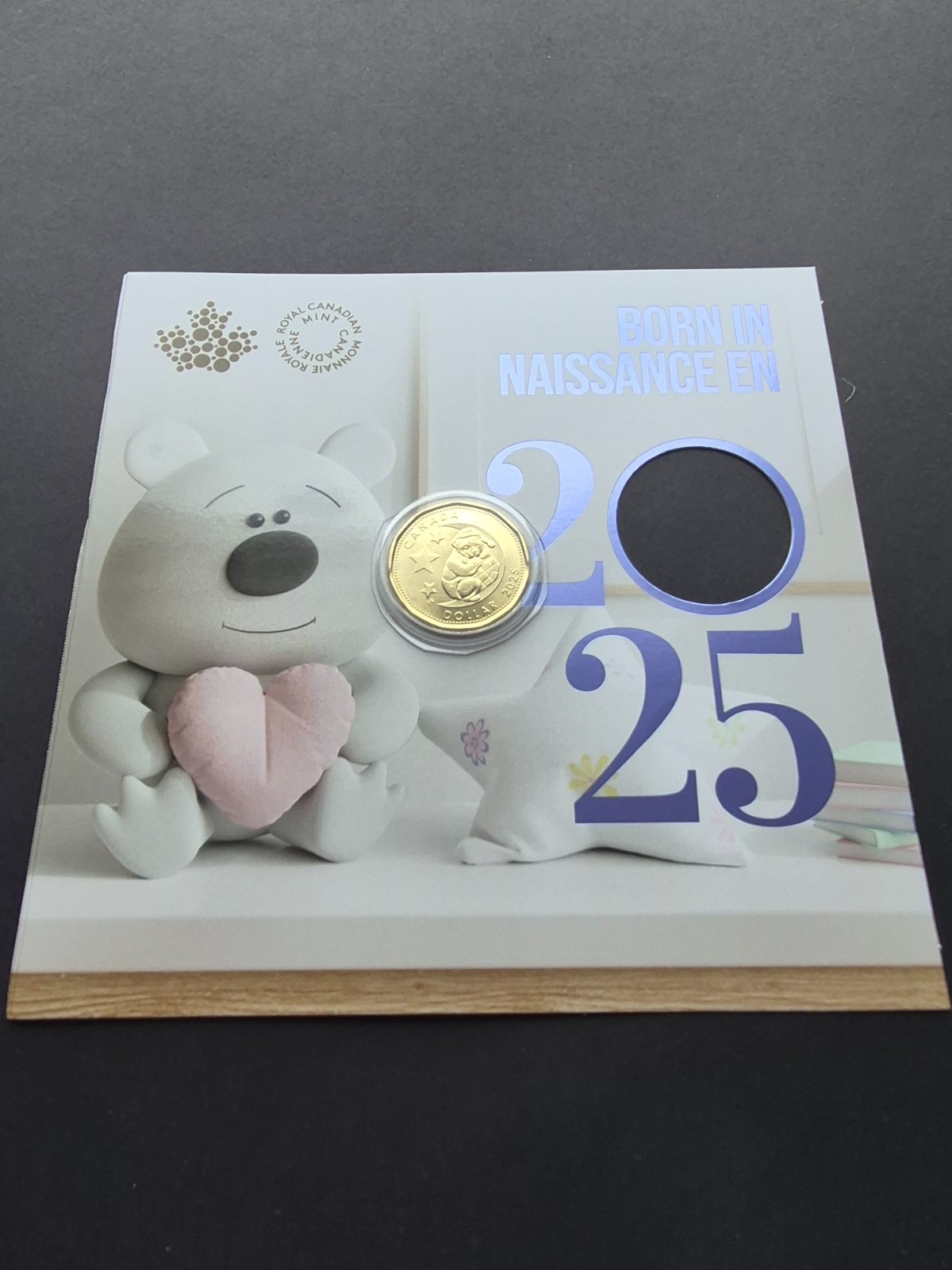 ***  CANADA   LOONIE  2025  BORN  IN  ***  LOONIE  ONLY  ***