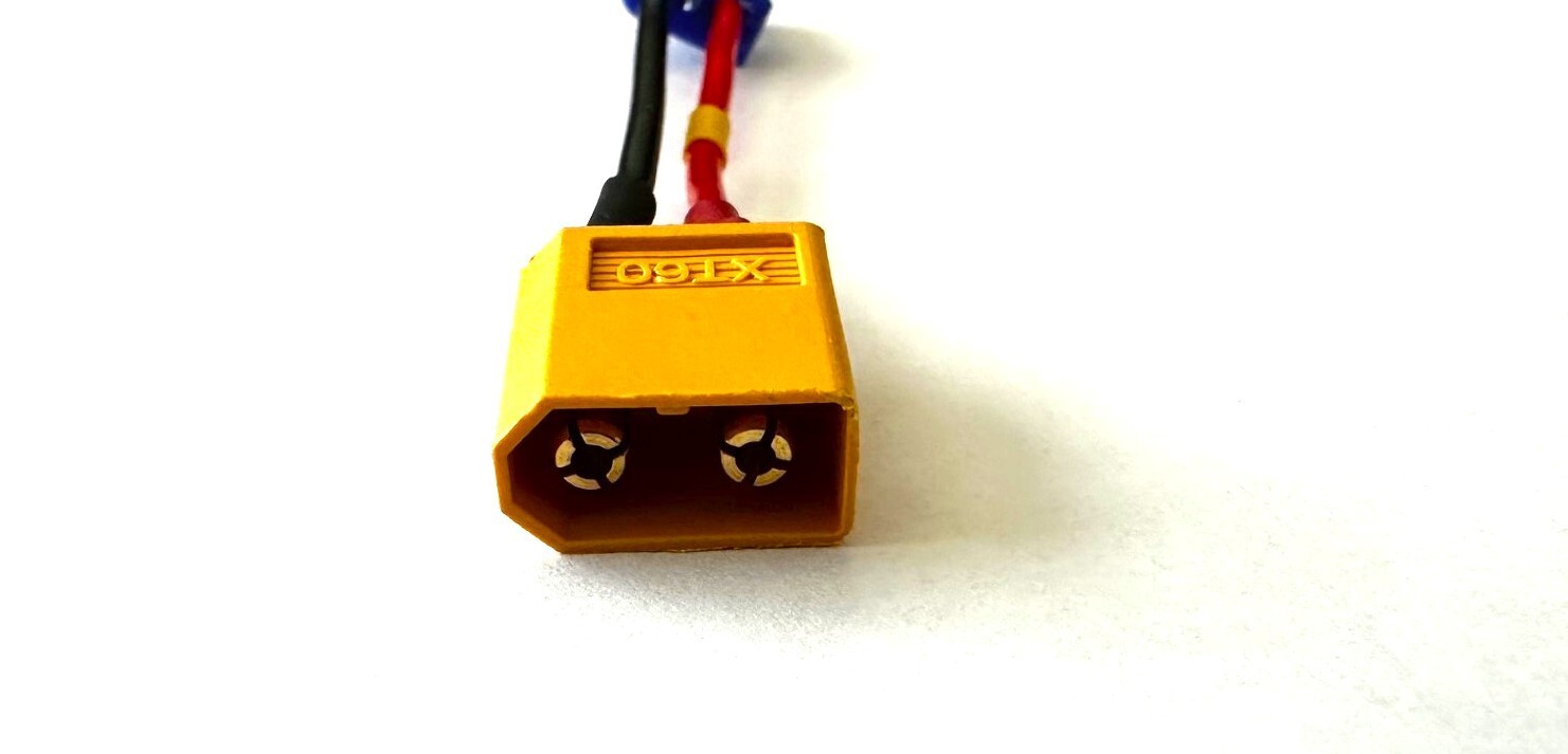 EC2 Female to XT60 Female RC Adapter 18 AWG "FLEUR"