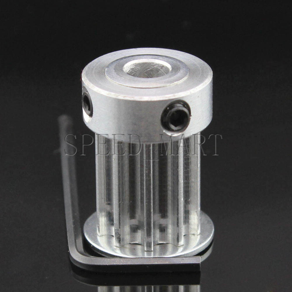 5M HTD5M Timing Belt Pulley 10 Teeth 7mm Bore 16mm Width Stepper Motor