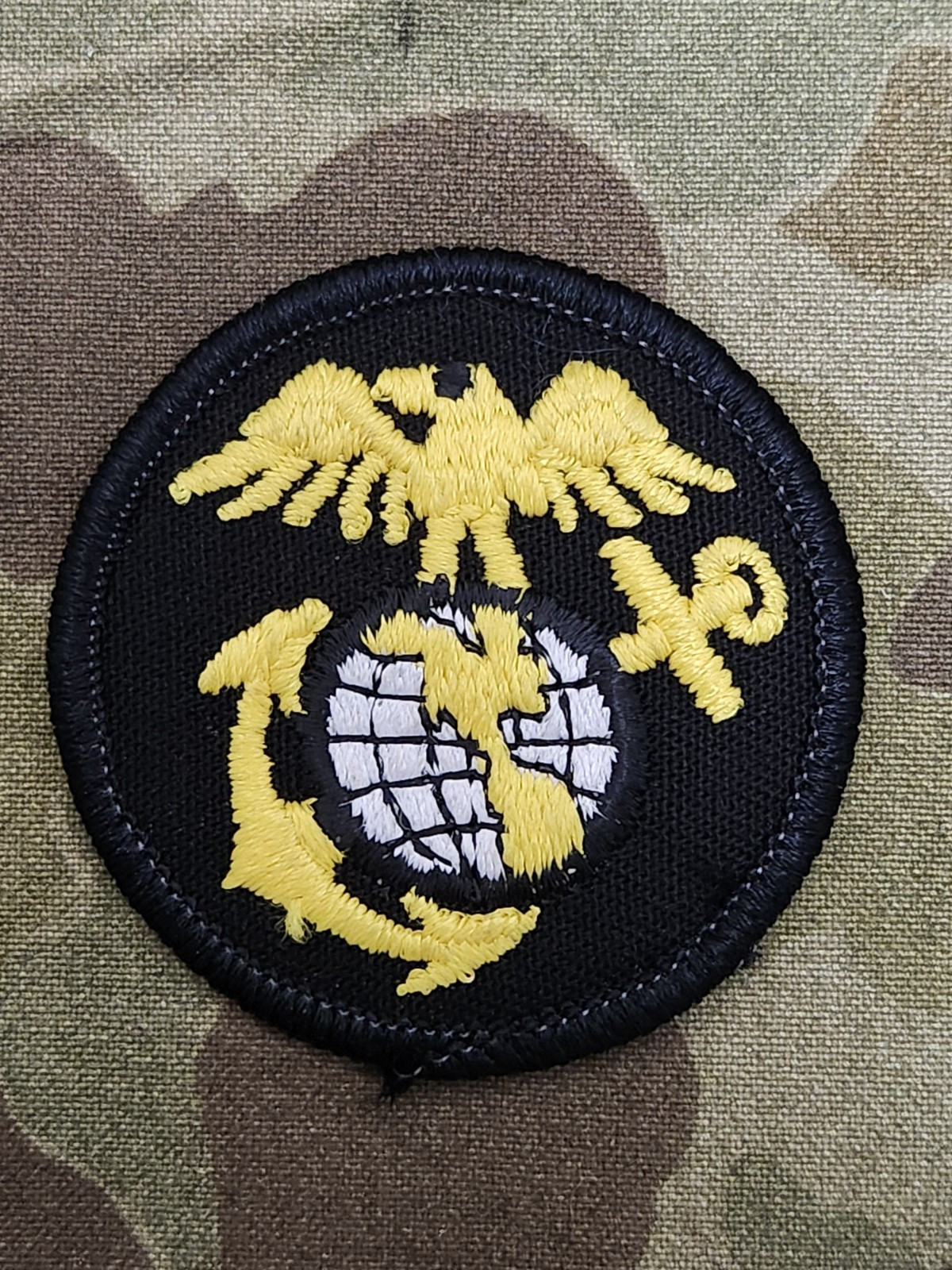 USMC EGA Patch 2"x2" EGA Marine Eagle Globe Anchor Coat Jacket Biker Motorcycle